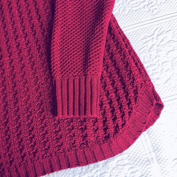 Calvin Klein Jeans Fuchsia Knit Pullover Sweater XL - Picture 8 of 8